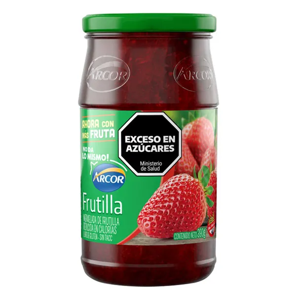 Mermelada Light Arcor Frutilla x390g
