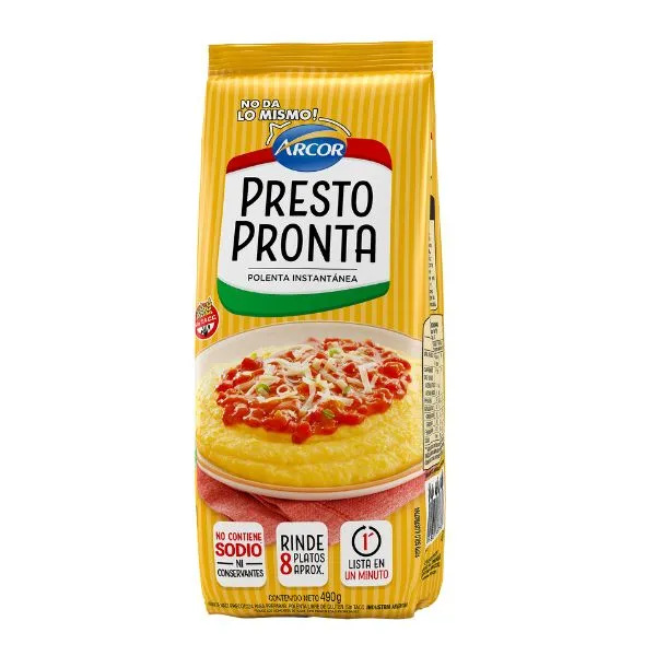 [100672] Polenta Instantánea Presto Pronta x490g