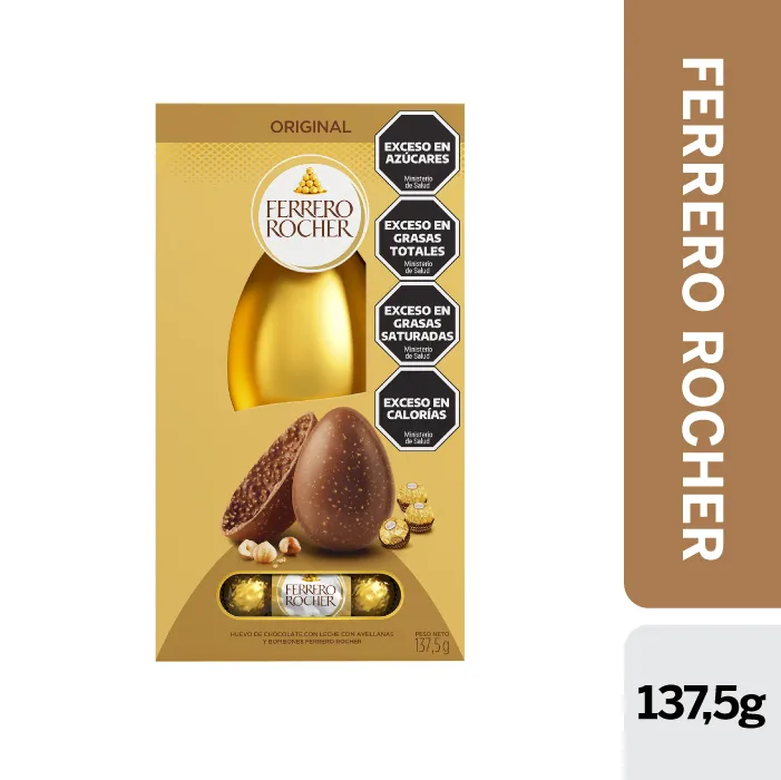 Huevo Rocher Box Dark x137,5g