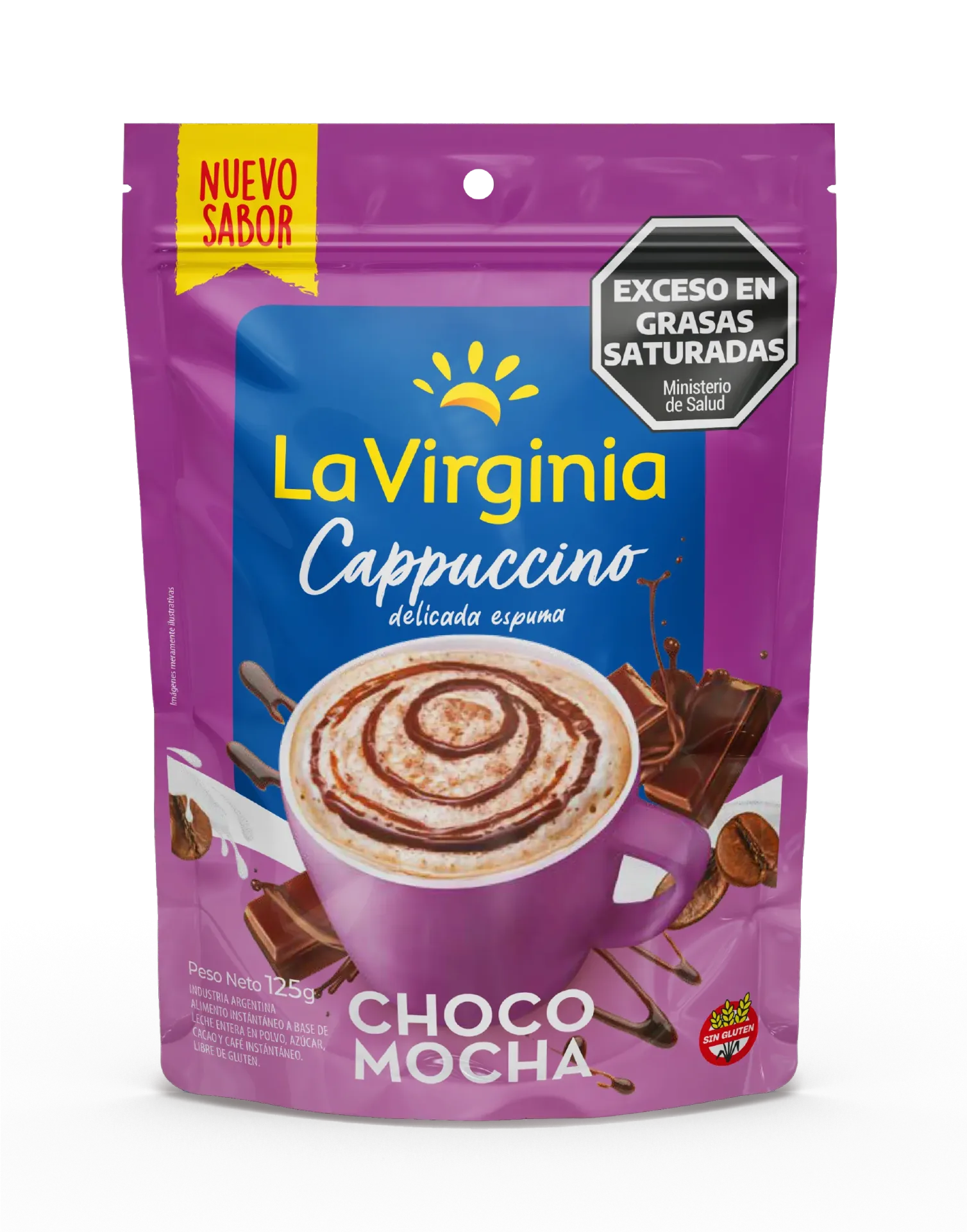 [100766] Cappuccino La Virginia Choco Mocha D/P x125g