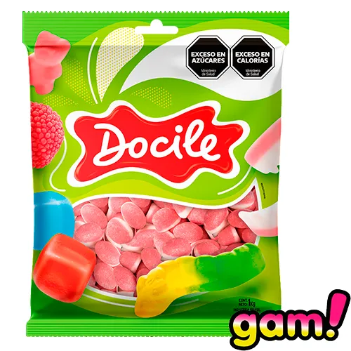 [100776] Goma Docile Gelatines Beso x1kg