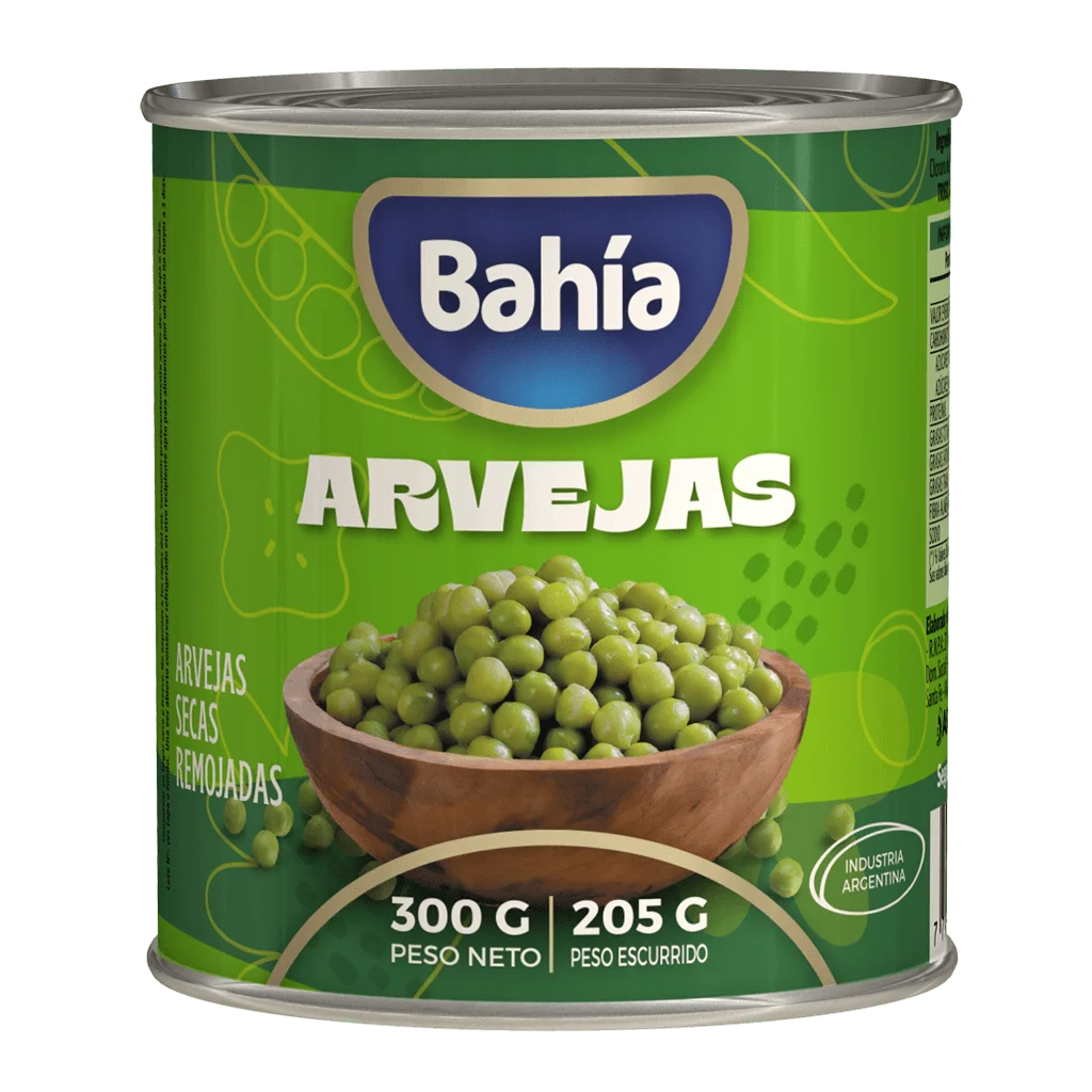 [100782] Arvejas Secas Remojadas Bahía x300g