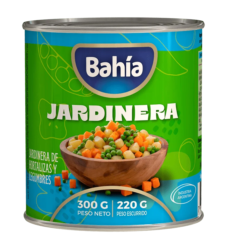 Jardinera de Hortalizas Y Legumbres Bahía x300g