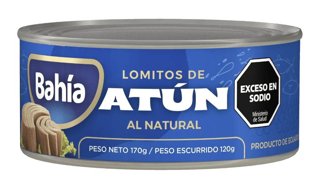 Lomitos de Atún al Natural Bahía x170g