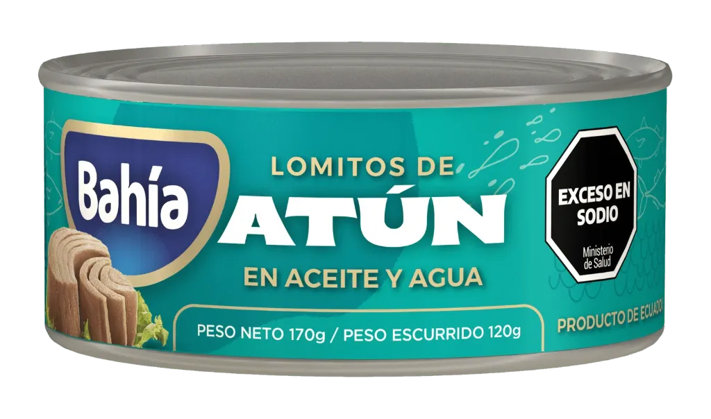 Lomitos de Atún en Aceite y Agua Bahía x170g