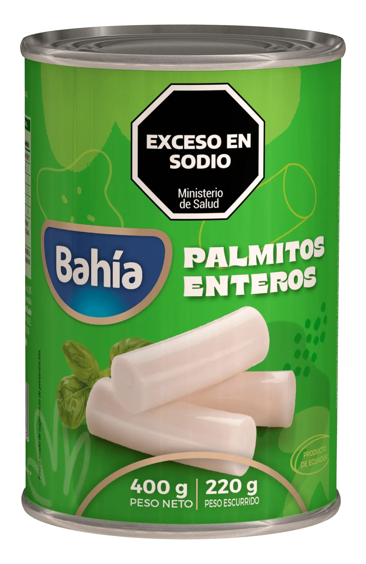 Palmitos Enteros Bahía x400g (x24)