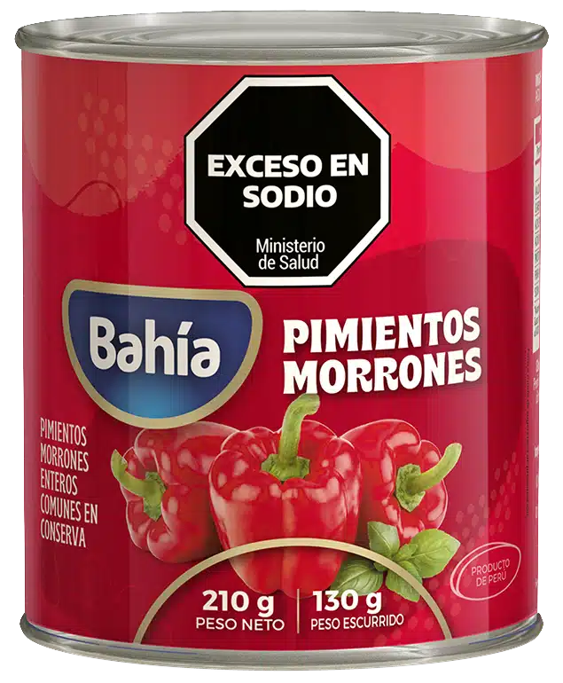 Pimientos Morrones Bahía x185g