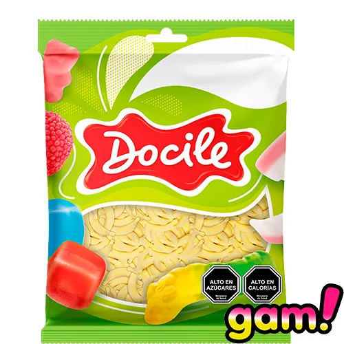 Goma Docile Banana x1kg (x12)