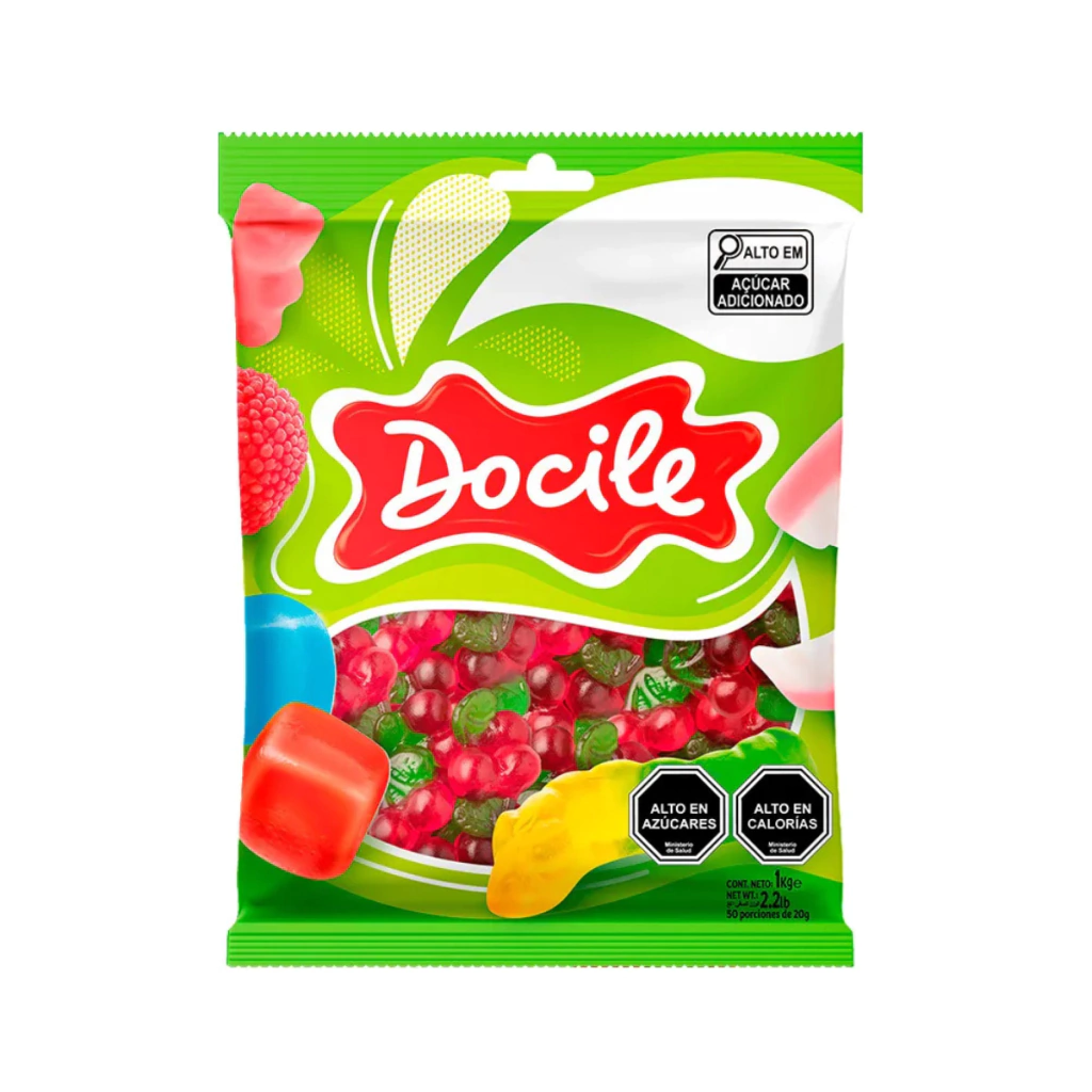 [100818] Goma Docile Cereza x1kg