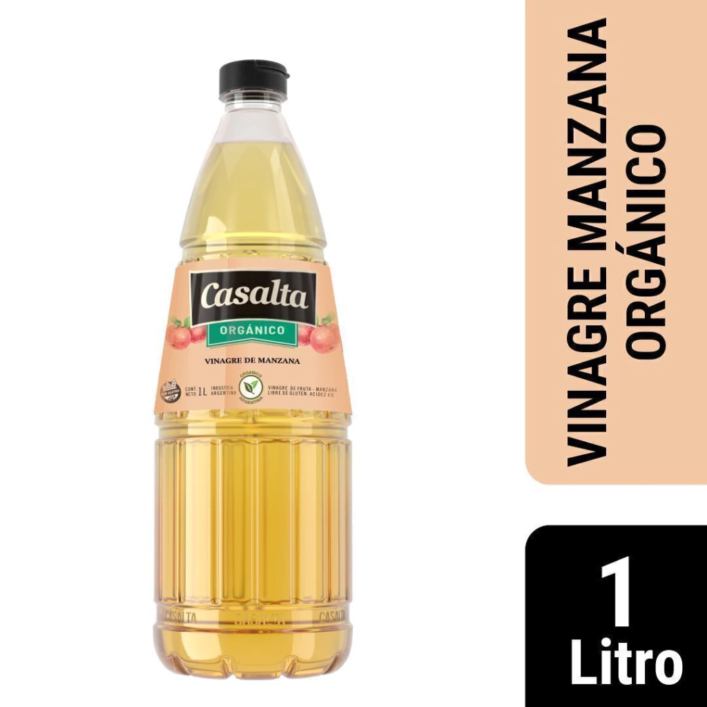 Vinagre de Manzana Orgánico Casalta x1L