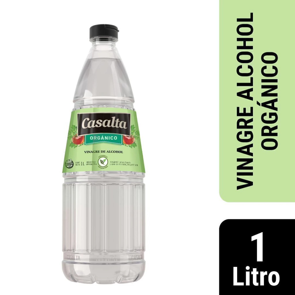 [100814] Vinagre de Alcohol Orgánico Casalta x1L