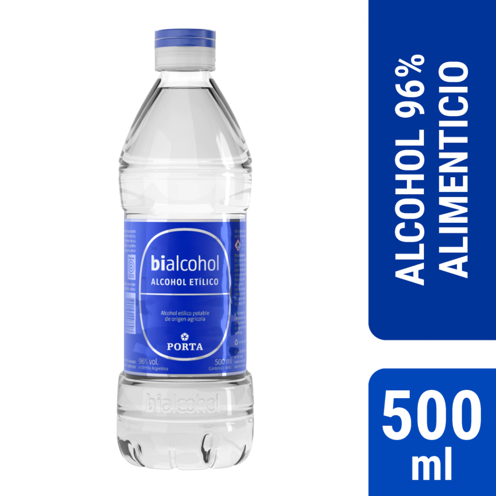 [100813] Bialcohol Alimenticio 96° x500ml
