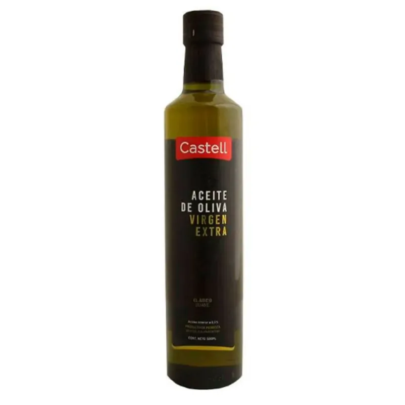 Aceite de Oliva Virgen Extra Suave Castell x500ml (x6)