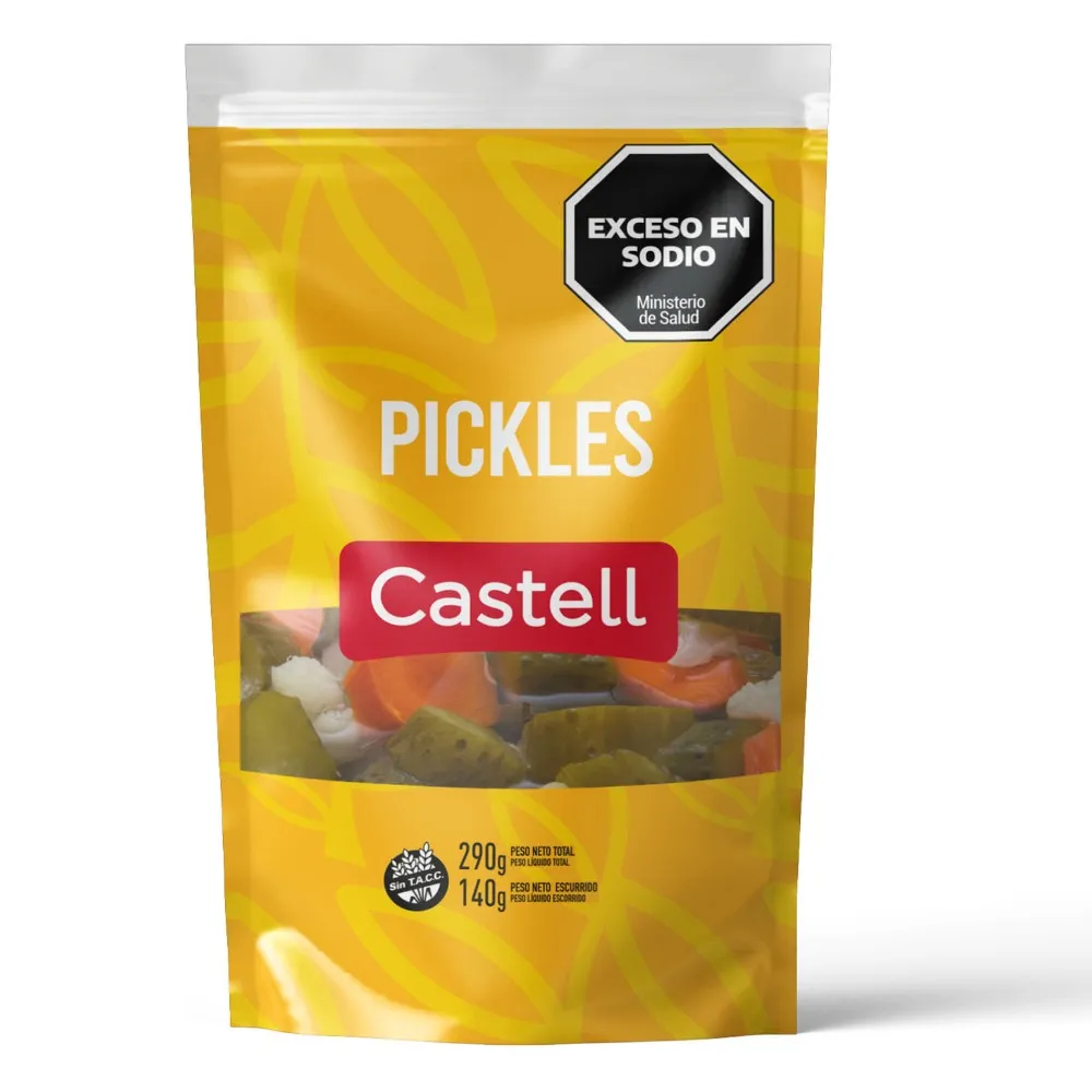 Pickles Castell D/P x140g