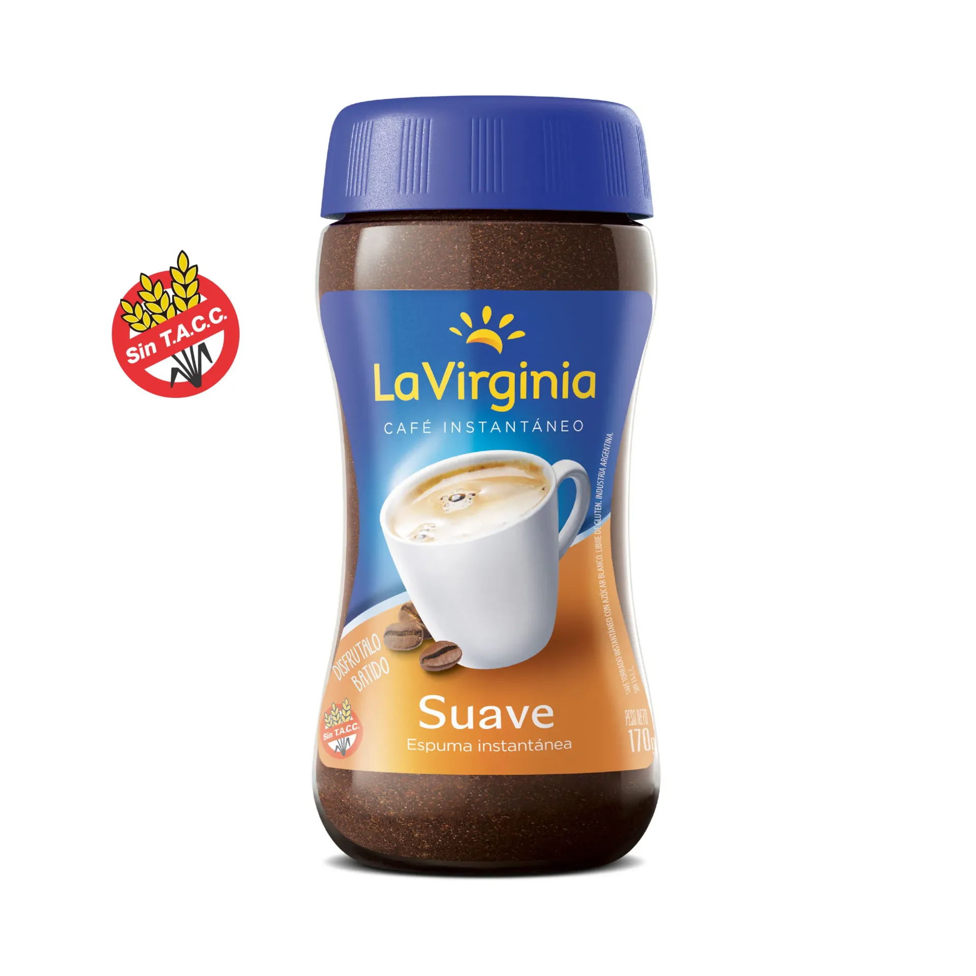 Café Instantáneo Suave La Virginia x170g