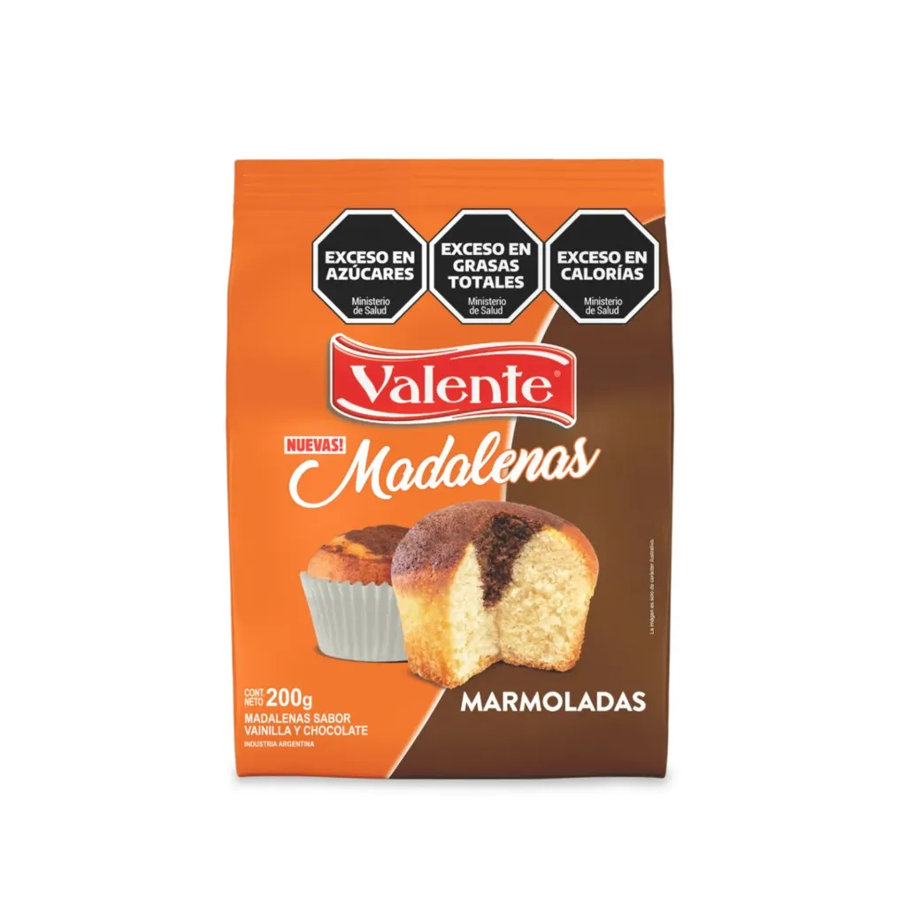 Madalenas Marmoladas Valente x200g
