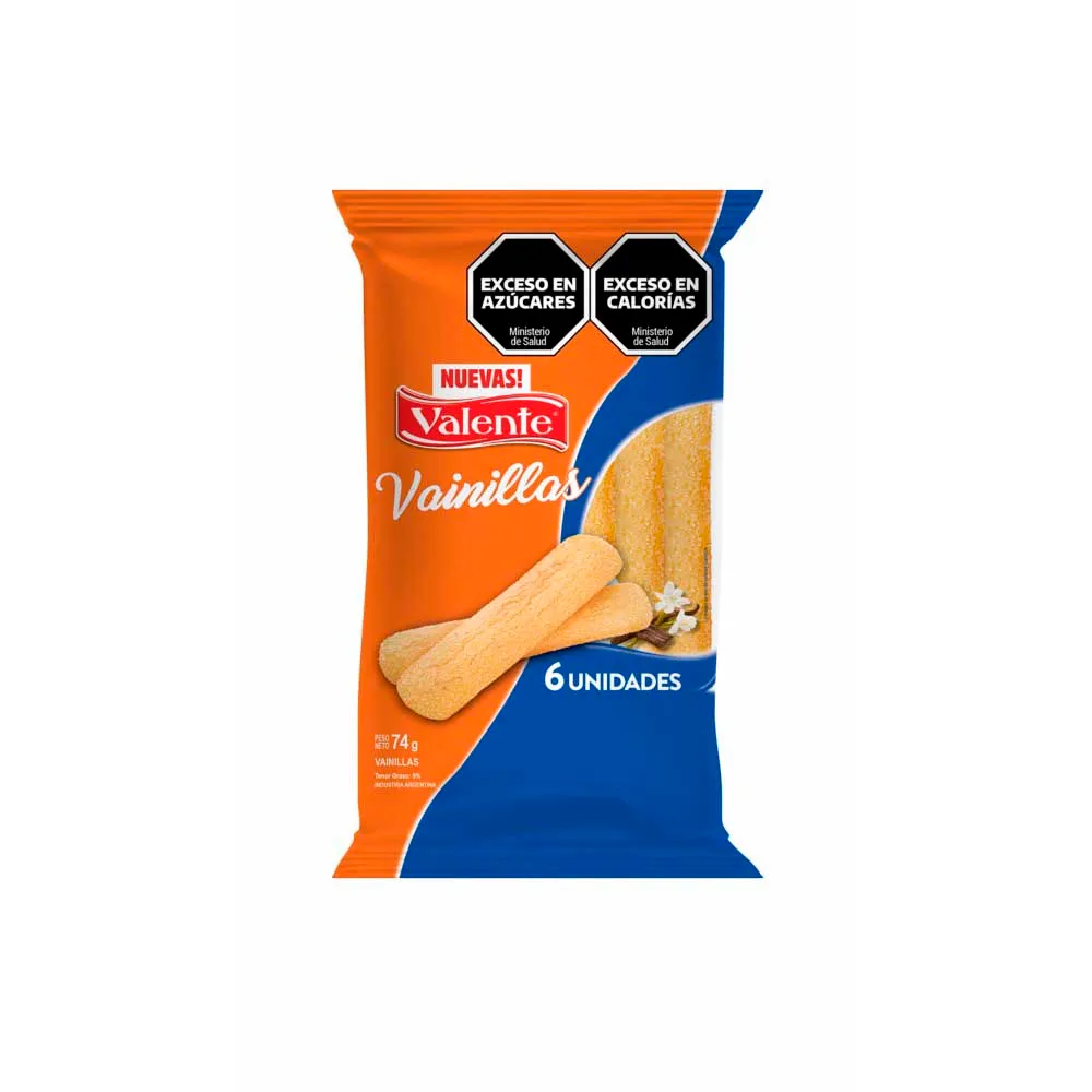 Vainillas Valente x74g