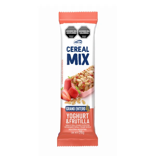 Cereal Mix Yoghurt y Frutilla x26g