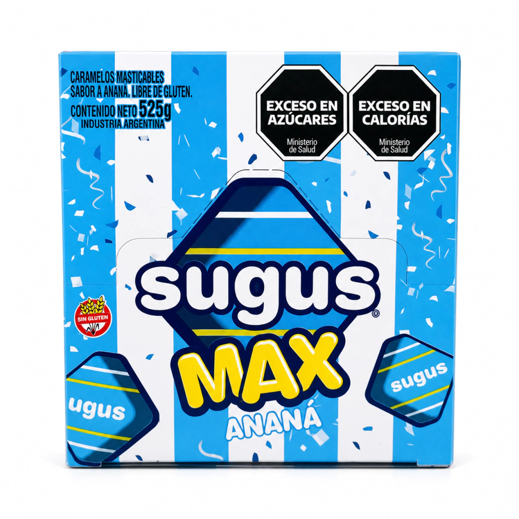 Sugus Max Ananá Mundial x70u