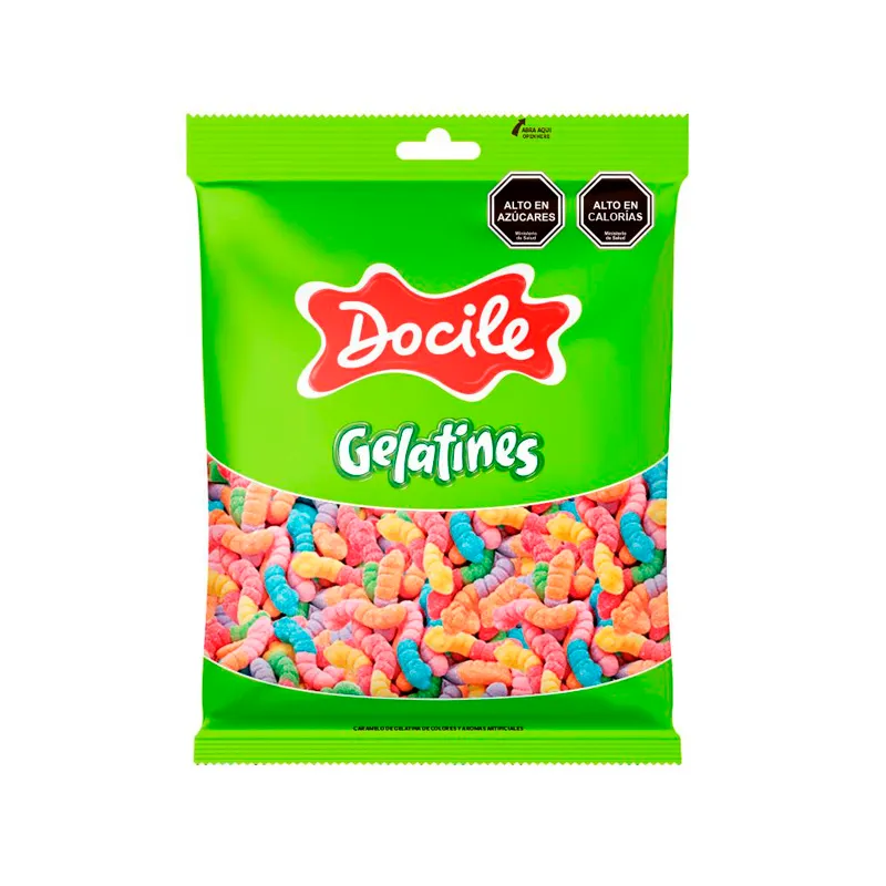 Goma Docile Culebritas Ácidas x1kg