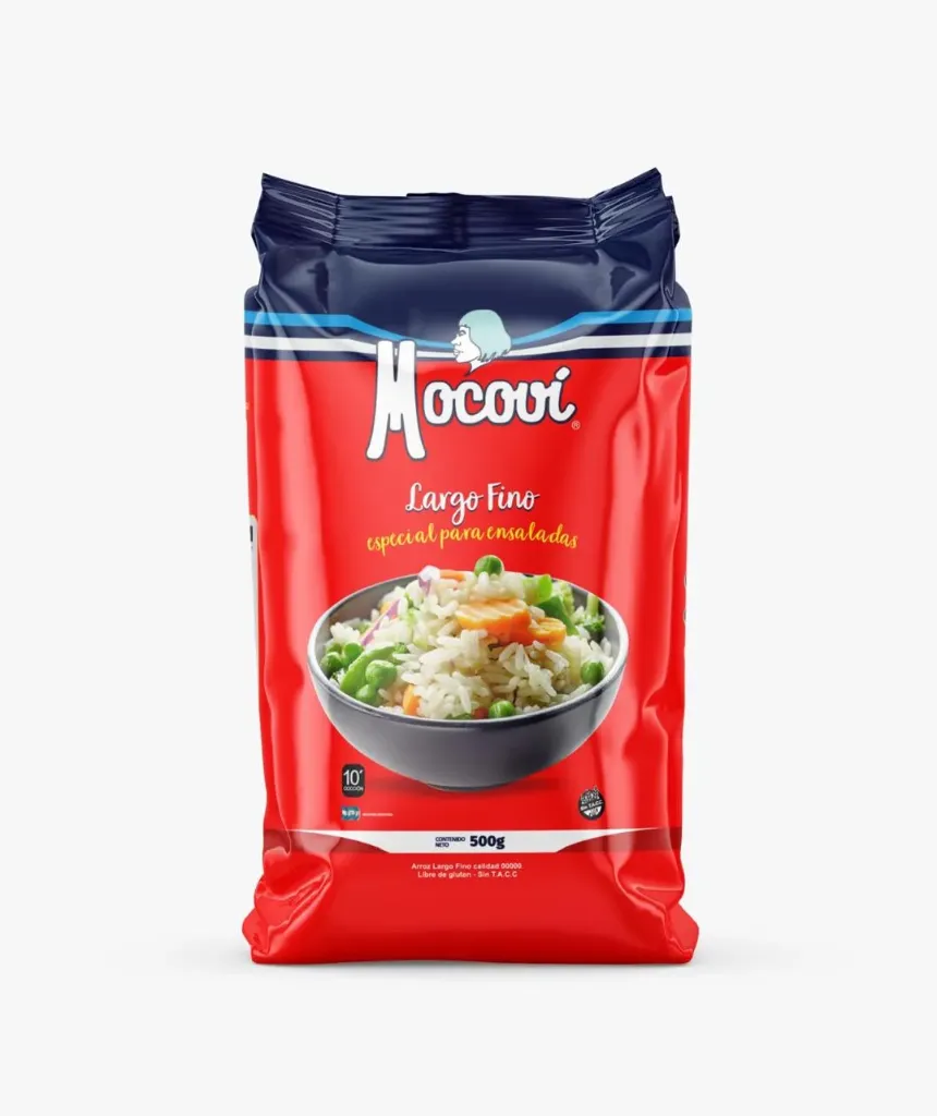 Arroz Mocoví Largo Fino 00000 Laminado x500g (x10)