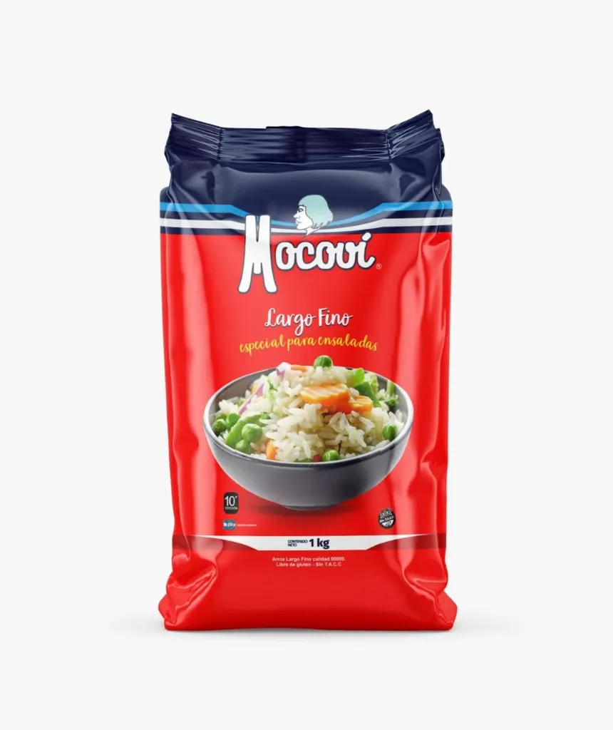 Arroz Mocoví Largo Fino 00000 Laminado x1kg (x10)