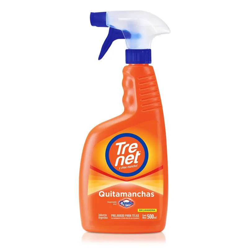Trenet Prelavado Quitamanchas Gatillo x500ml
