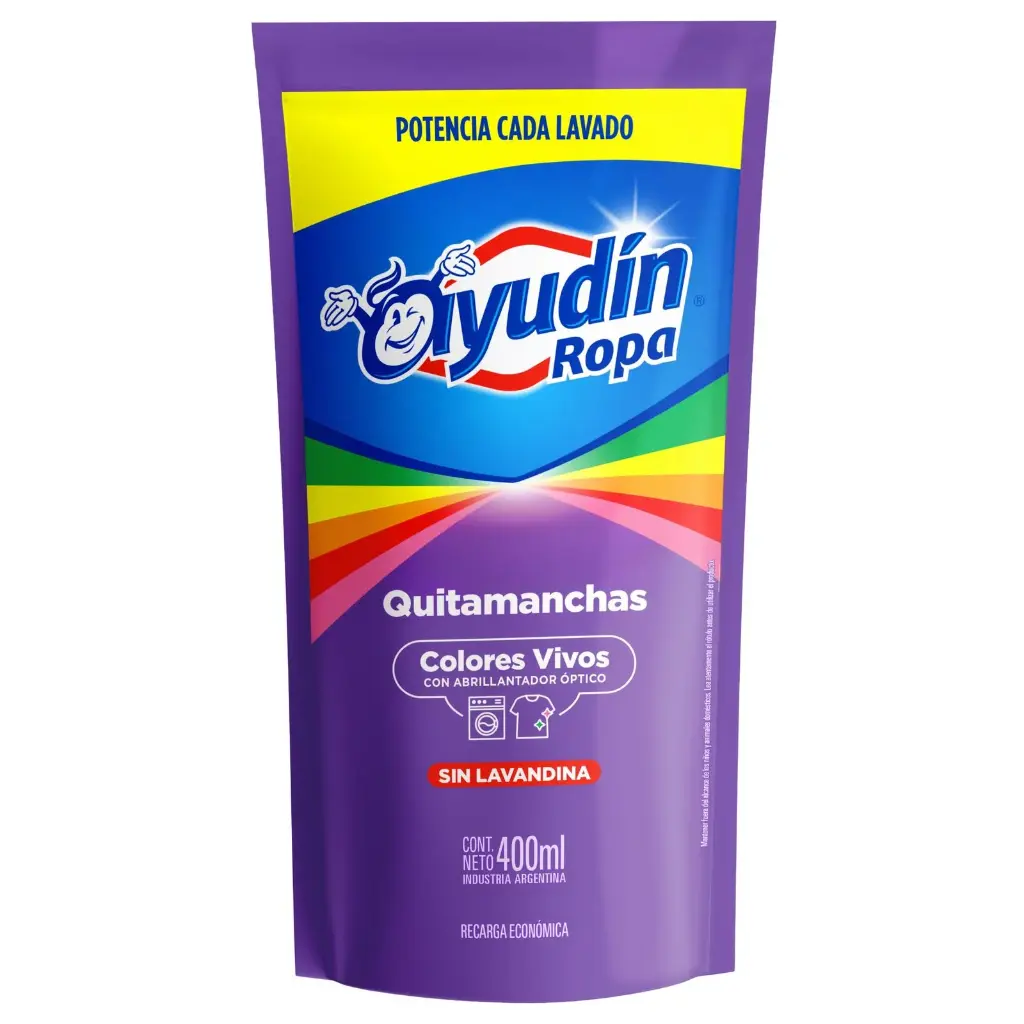Ayudin Ropa Colores Vivos x400ml