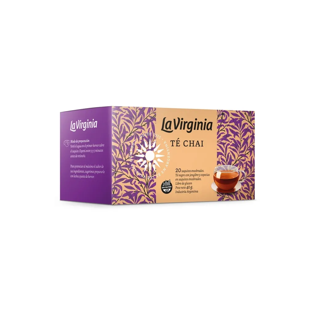 Té Chai La Virginia x20u