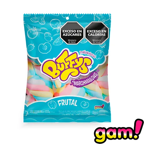 Malvavisco Buffys Twister Frutal x125g
