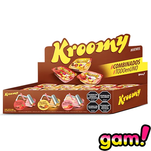 Crema Kroomy Combinados 48x10g