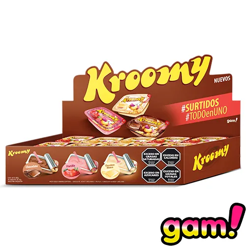 Crema Kroomy Surtidos 48x10g