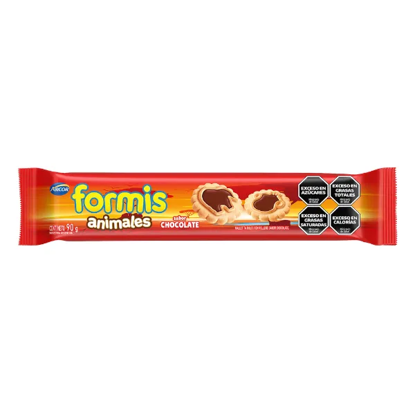 Formis Sabor Vainilla Rellena de Chocolate x90g
