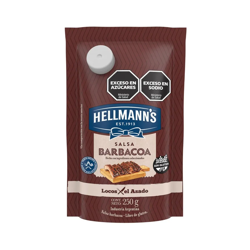 Salsa Barbacoa Hellmanns DP x250g