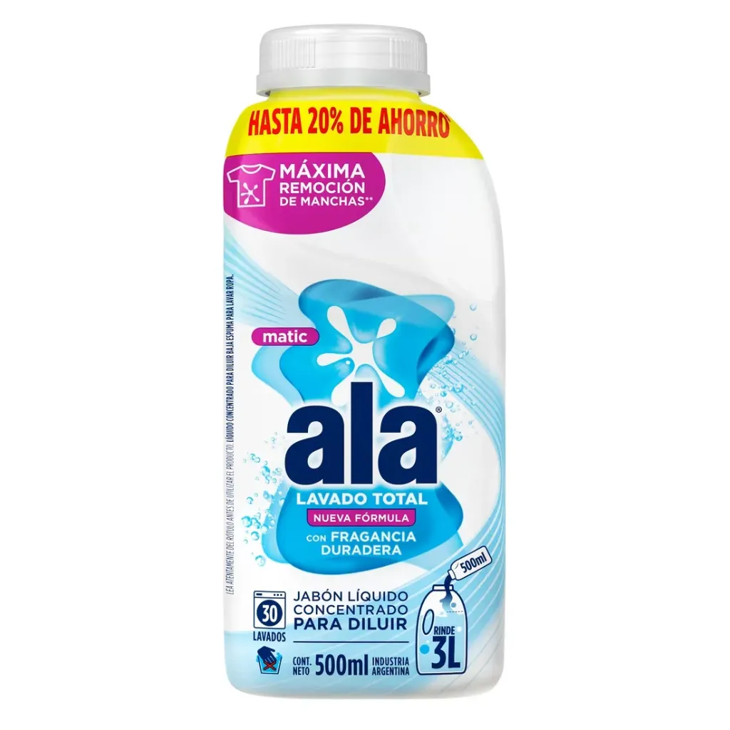 Ala Jabón Liquido Para Diluir x500ml