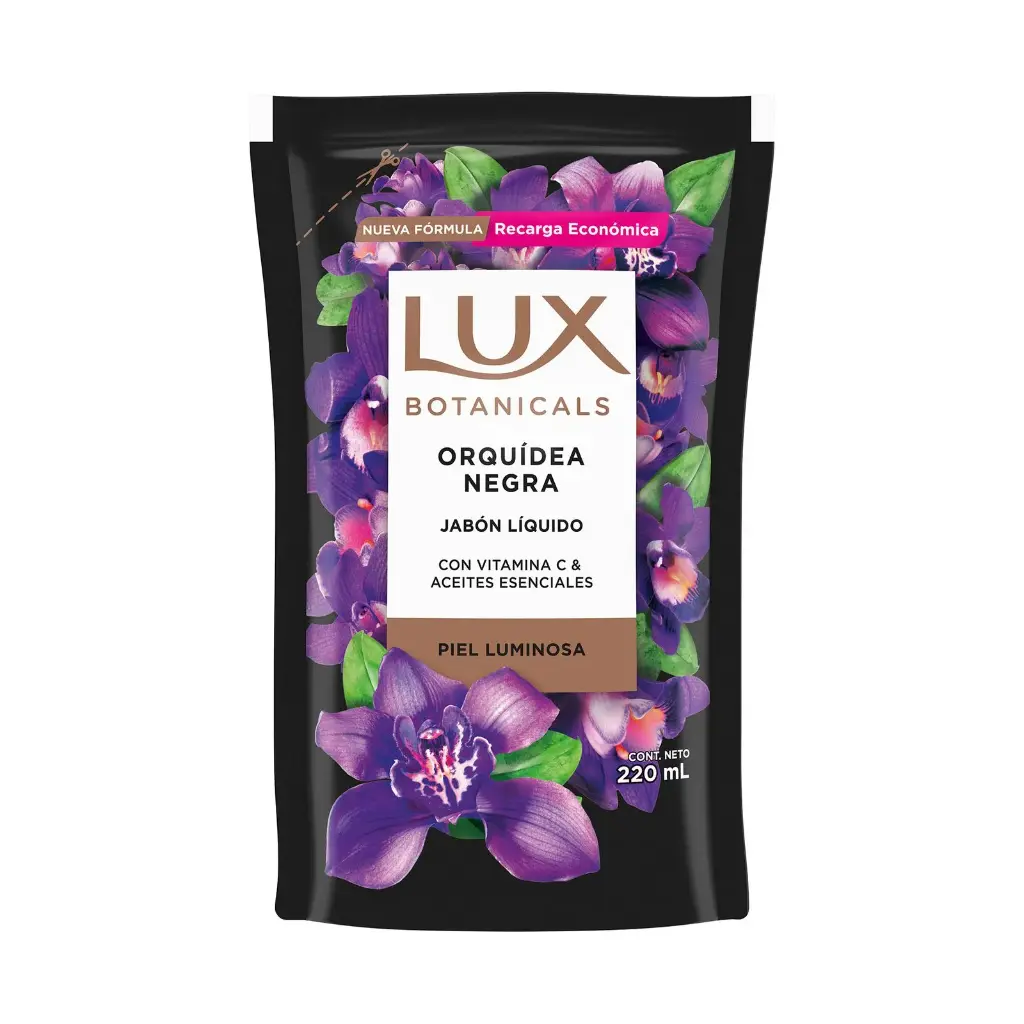 Lux Jabon Líquido Orquídea Negra DP x220ml