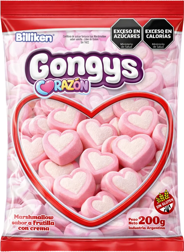 Gongys Malvaviscos Corazón x200g (x12)