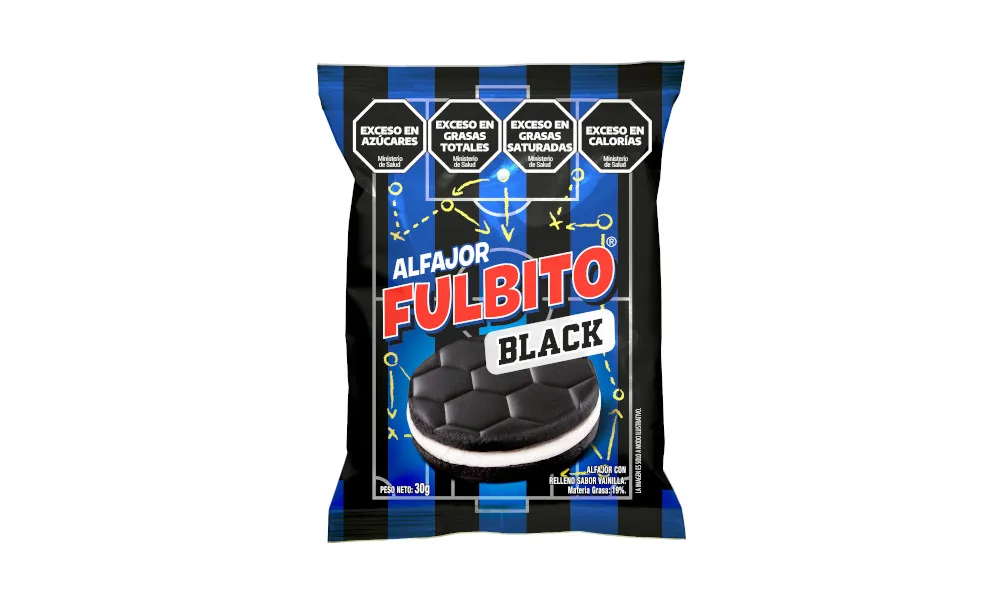 Alfajor Fulbito Black x30g