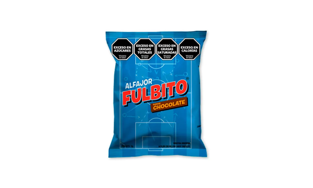 Alfajor Fulbito Relleno de Chocolate x30g