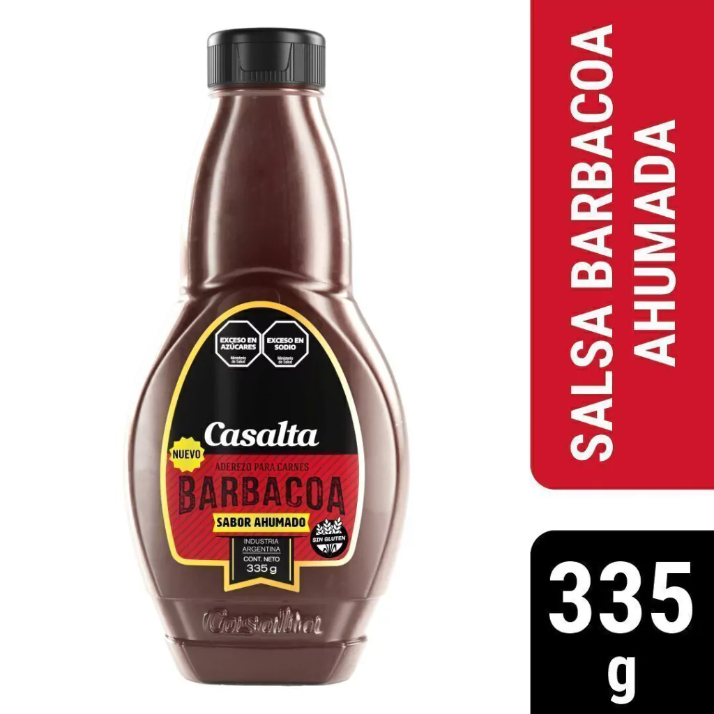 Salsa Barbacoa Casalta x335g