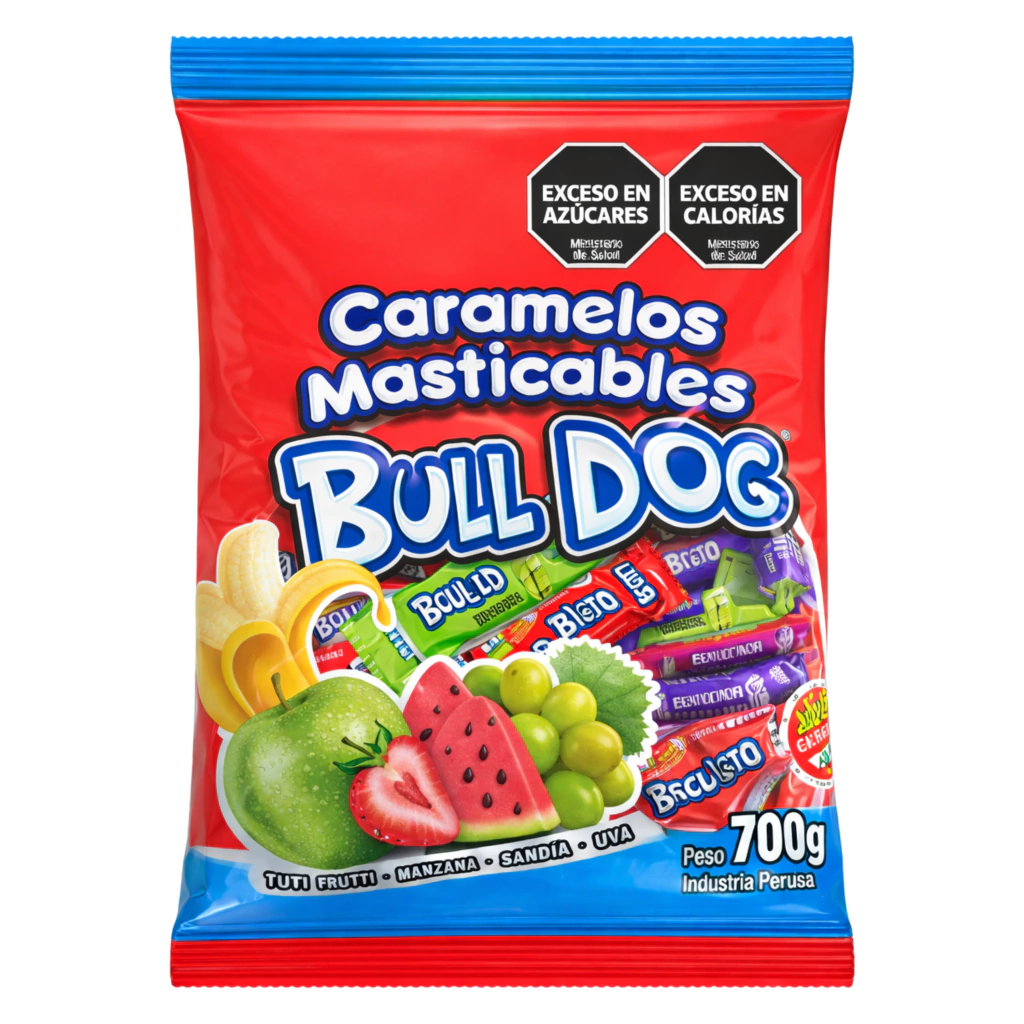 Caramelo Masticable Bulldog x700g