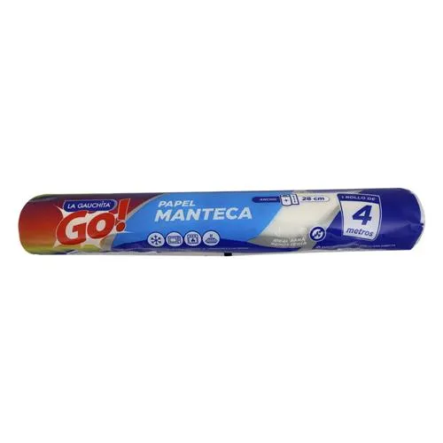[100920] Rollo Manteca La Gauchita 28 cm x 4 mts