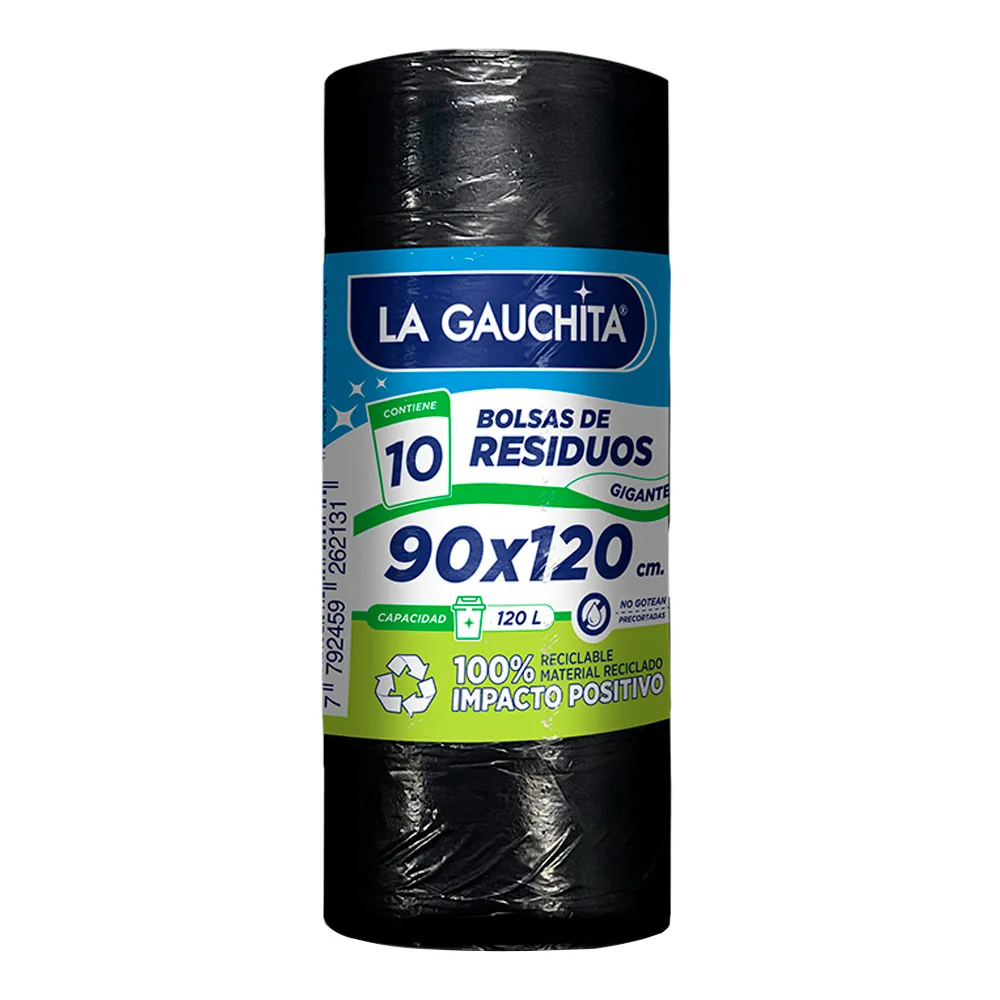 Bolsa Residuo Rollo 90x120 La Gauchita x20u