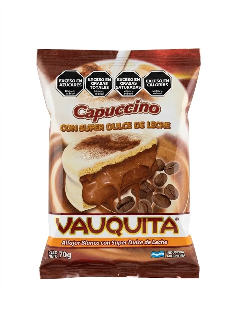 Alfajor Vauquita Capuccino x72g