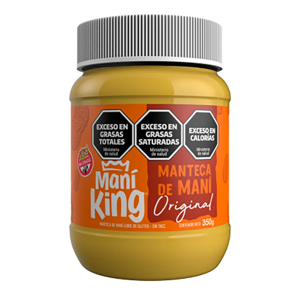 Manteca de Maní King x350g (x12)