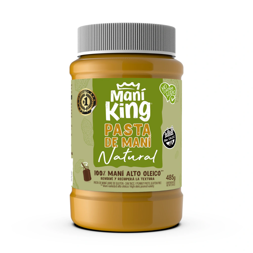 Pasta de Maní King Natural x485g