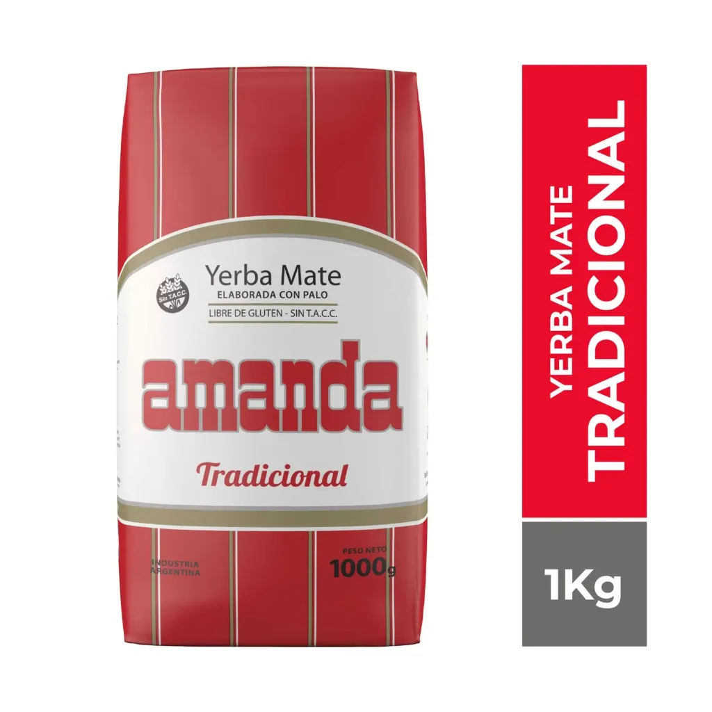 Yerba Amanda Tradicional x1kg (x10)