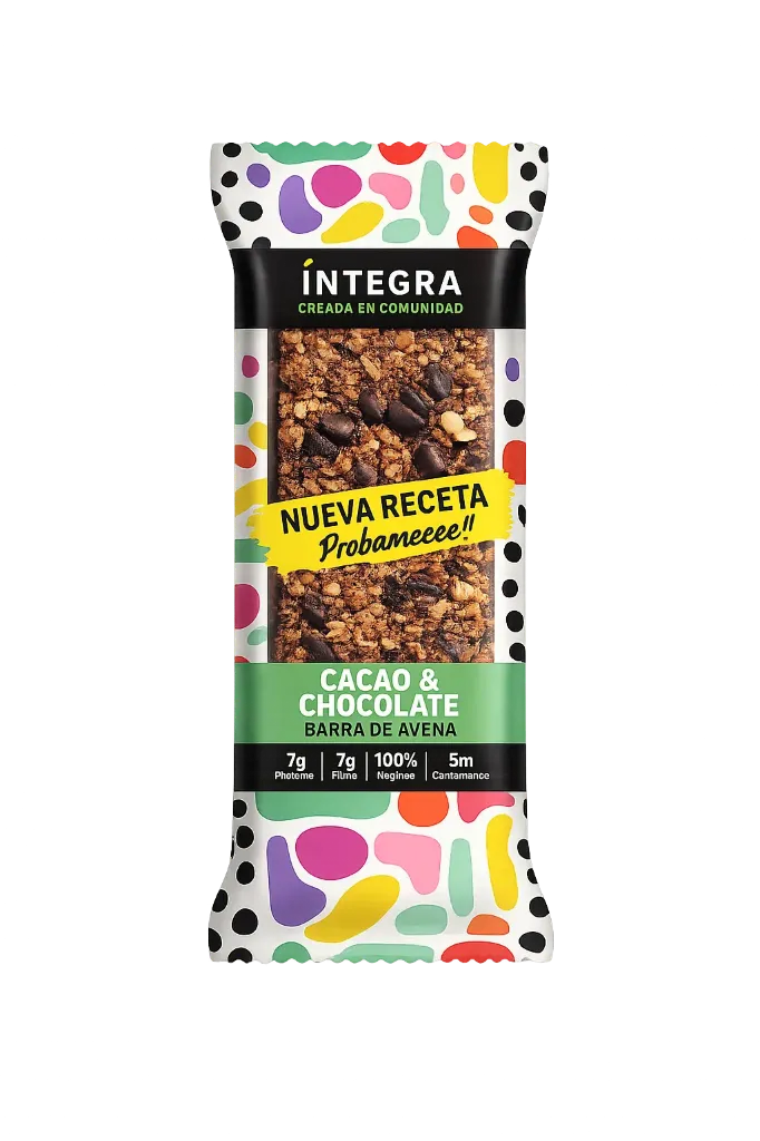 [101081] Barra Integra Avena, Cacao y Chocolate x40g