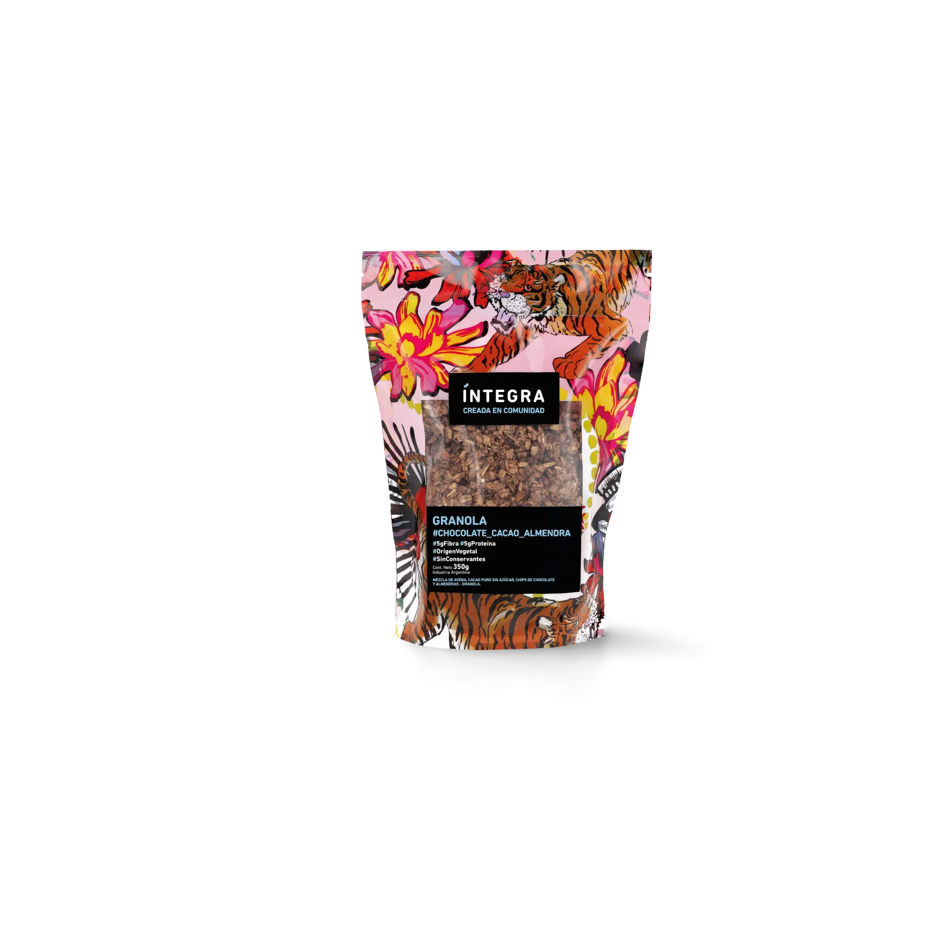 [101096] Granola Integra Chocolate, Cacao y Almendra x350g