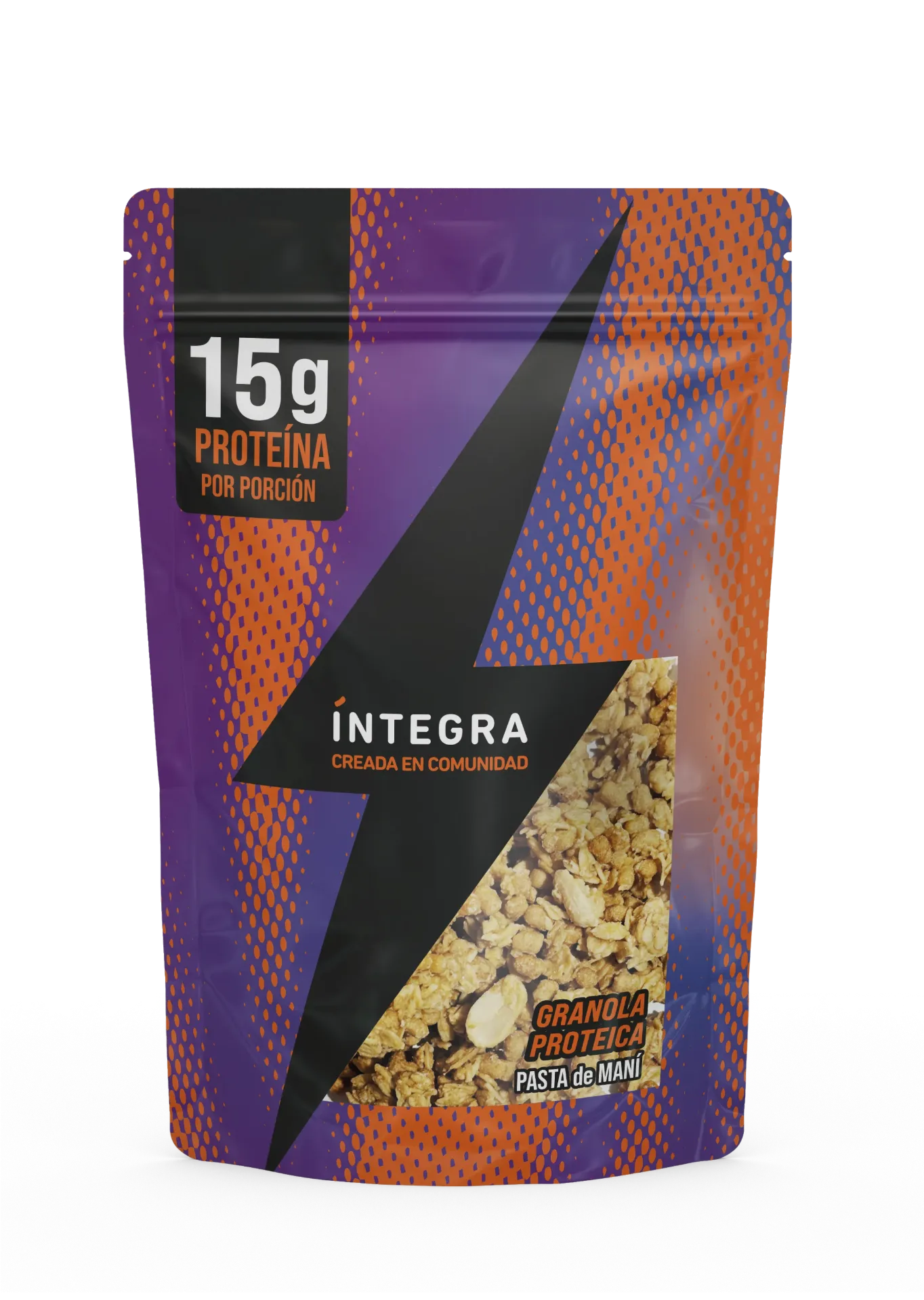 [101099] Granola Integra Proteica Pasta de Maní x250g